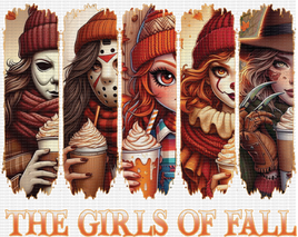 The Girls Of Fall Spooky