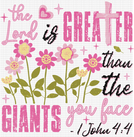 The Lord Is Greater Pink