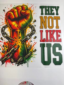 They not like us fist DD