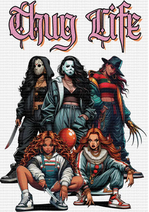 Thug Life Spooky Girls