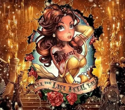 Till the last petal falls tumbler wrap