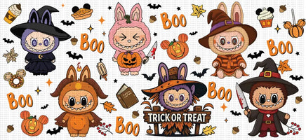 Trick Or Treat Monsters UV Wrap