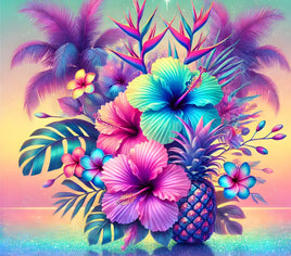 Tropical tumbler wrap