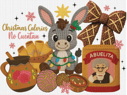 Tuki Christmas Calories Faux Yarn