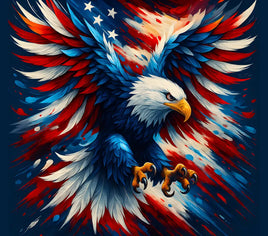 USA Eagle tumbler wrap