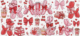 Valentine Balloon Dogs UV WRAP