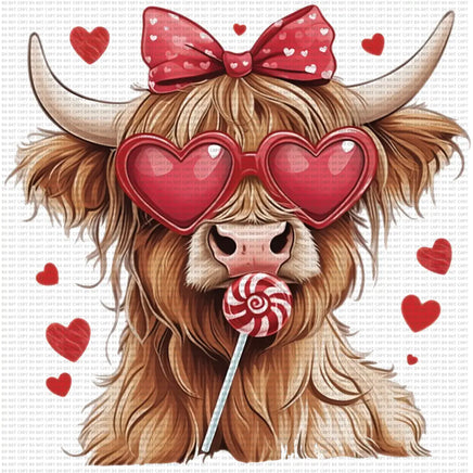 Valentine Cow