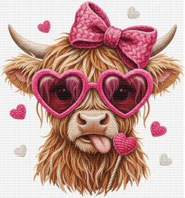 Valentine Highland Faux Yarn