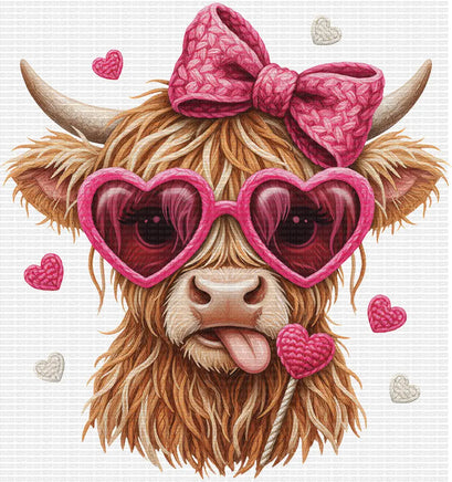 Valentine Highland Faux Yarn