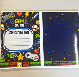 Video Game Notebook Cover