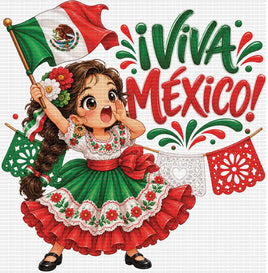Viva Mexico Girl