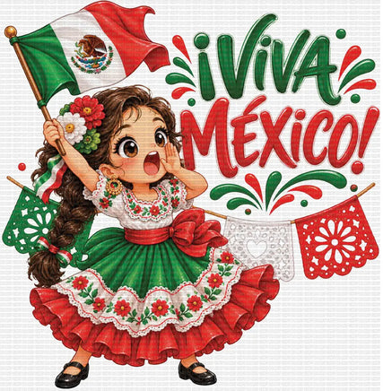 Viva Mexico Girl