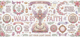 Walk By Faith Cross UV Wrap