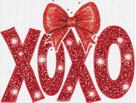 XOXO Red Bow