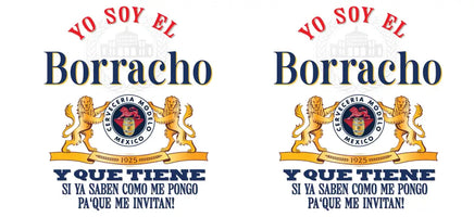 Yo Soy El Borracho UV Wrap