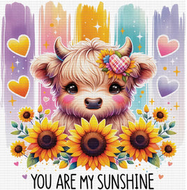 You Are My Sunshine Baby Cow