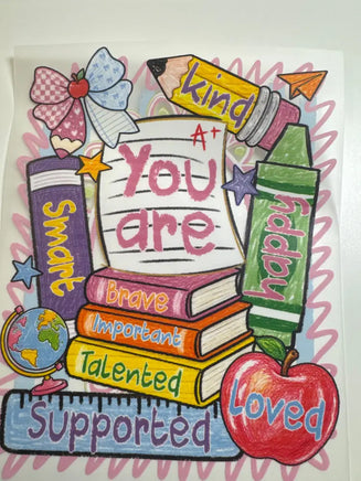 You are school supplies kids DD