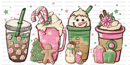 pink gingerbread coffee
